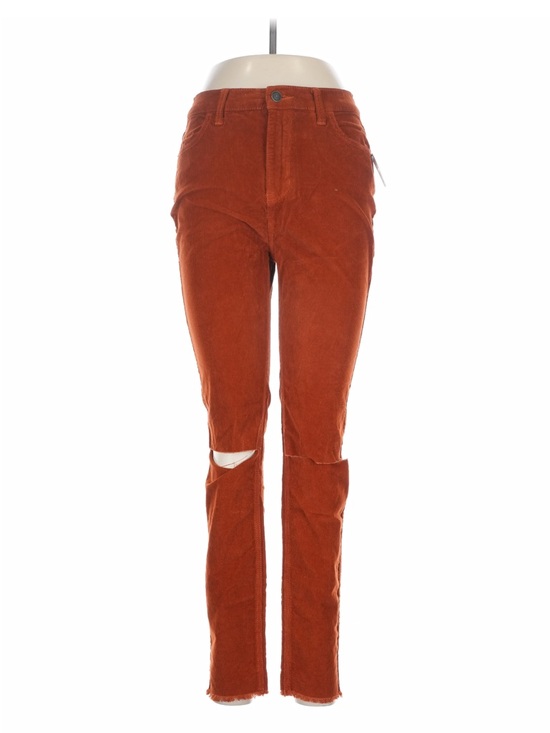 We The Free Denim - NWT We The Free Free People Rust Corduroy Distressed Skinny Jeans Size 29